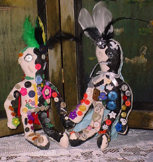 New Orleans Mardi Gras Carnival Ju Ju doll